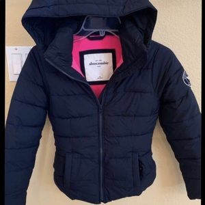 Abercrombie kids puff jacket
